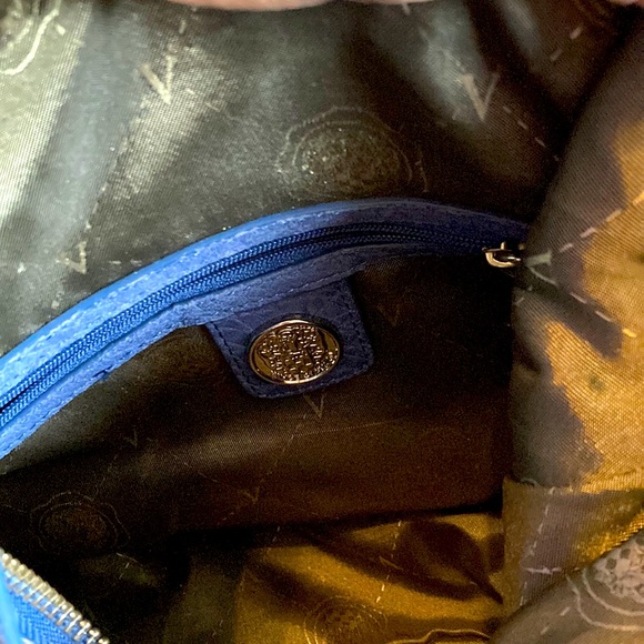 Vince Camuto blue grayish tone soft leather bag. - Picture 8 of 10